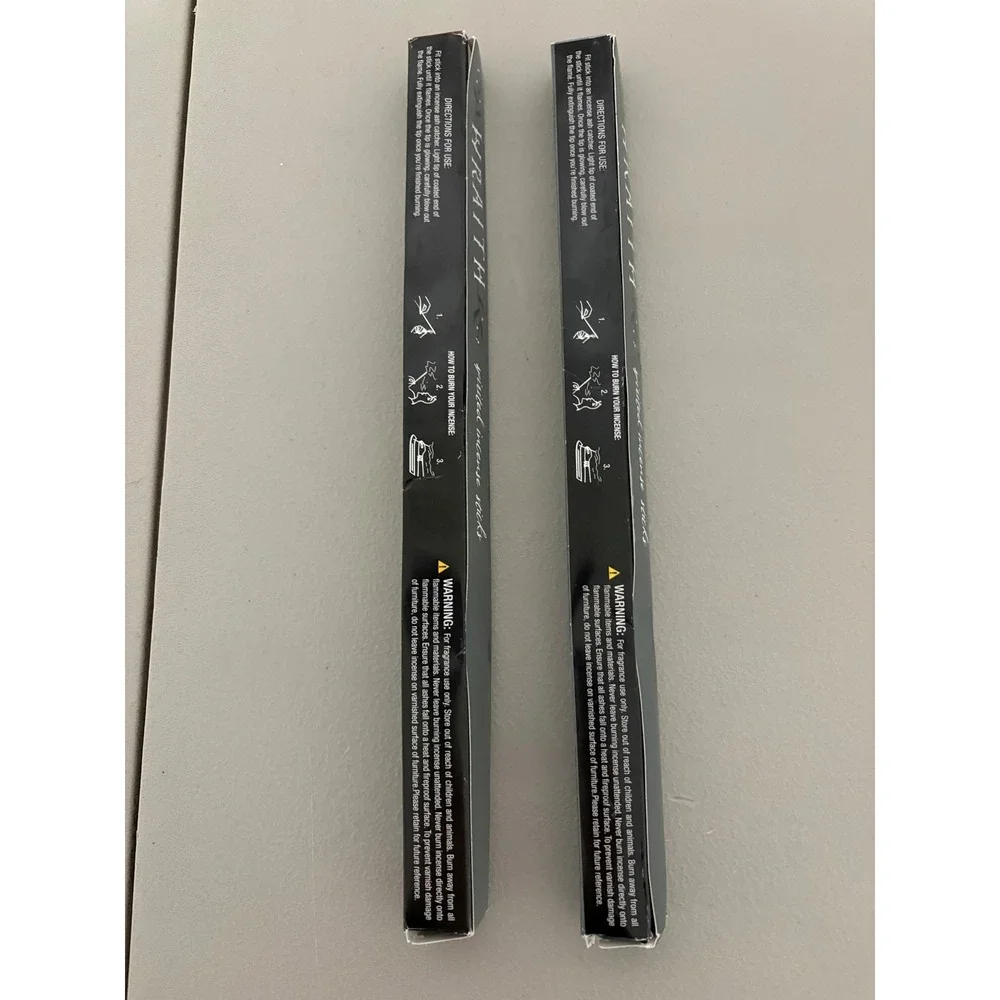 Wraith Spirited Intense Sticks Crimson Rose and Widow's‎ Veil Incense Set of 2